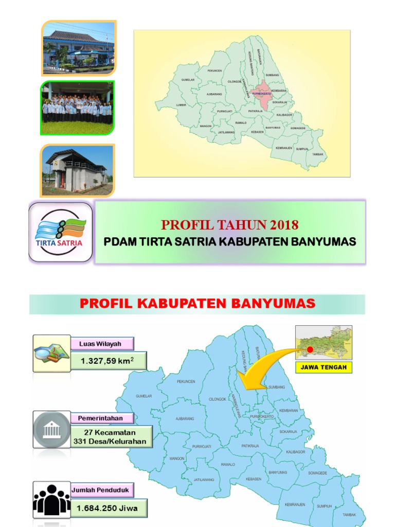 Profil PDAM Kabupaten Banyumas Tahun 2018 | PDF