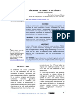 Articulo Sindrome de Ovario Poliquistico PDF