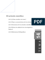 Tema 14 - El Articulo Cientifico PDF