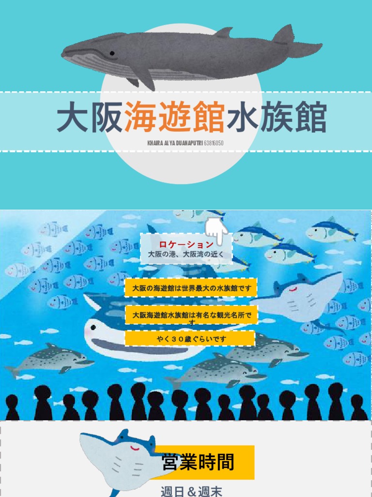 Khaira Alya Duanaputri 大阪海遊館水族館 Pptx