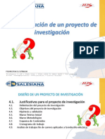 4.-Justificación de Un Proyecto de Investigación