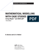 Solucionario de Los Modelos Matematicos Con Estudios de Casos