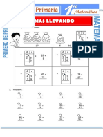 Sumas Llevando para Primero de Primaria PDF