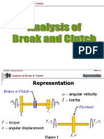 II. Brake & Clutch - CH 2 Analysis