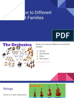 Instrument Family Lesson