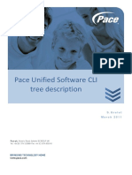 Pace Unified Software CLI Tree Description PDF