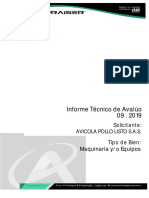 Informe Pollo Listo PDF