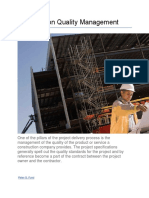 Construction Quality Management. 1 Docx