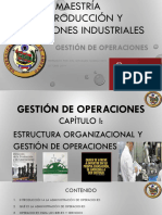 Cap I Introducción A La Administración de Operaciones