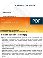 2019 - Batuan - Batuan Bancuh