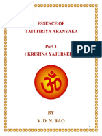 Essence of Taittiriya Aranyaka