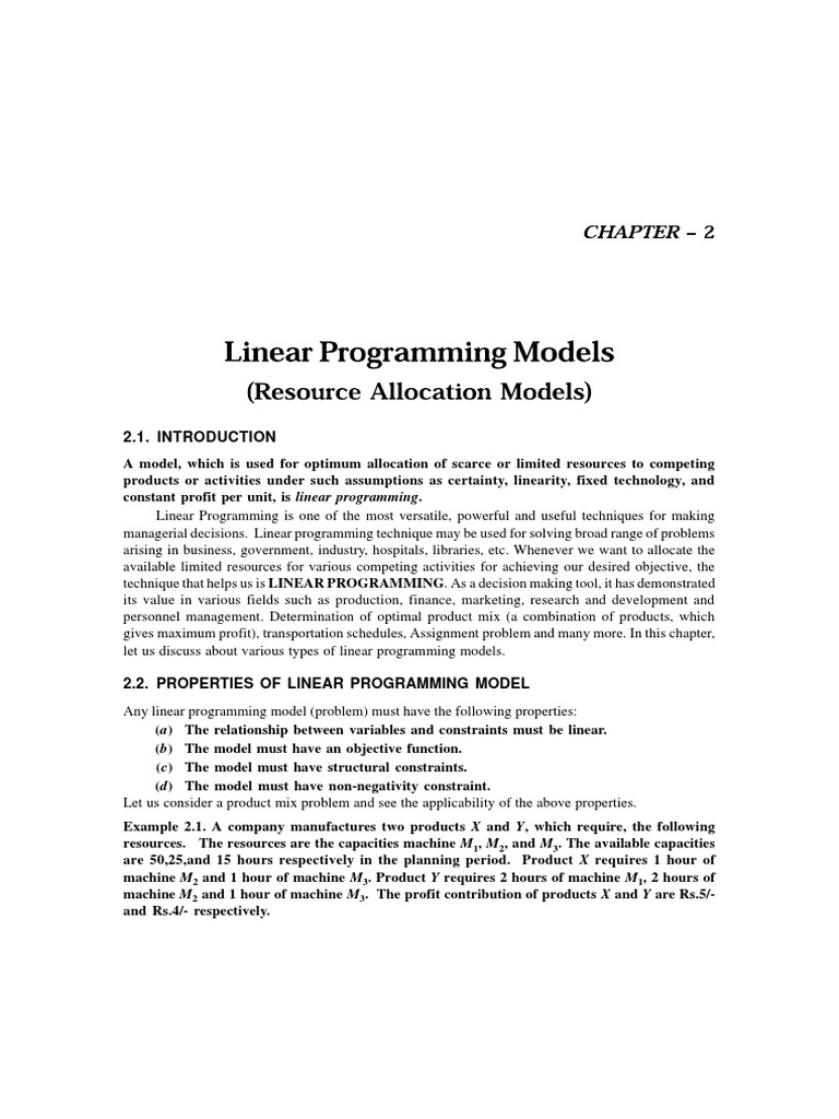Linear Programming Graphical Method | PDF | Mathematical Optimization ...