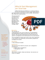 16bwcardmanagementsystemoverviewclassroomcoursedescriptionrel11 PDF