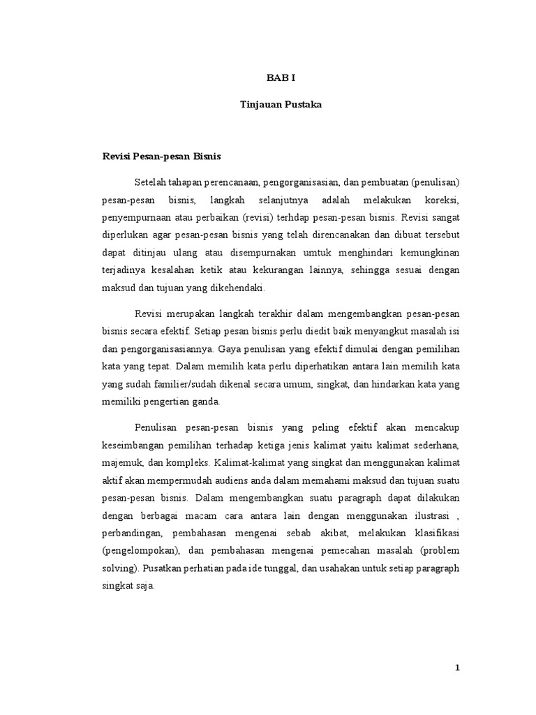 14 Contoh Surat Bisnis Sebelum Dan Sesudah Revisi Kumpulan Letter
