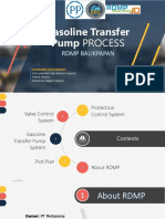 Gasoline Transfer Pump Process