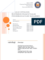 TGS 1 - Filsafat Ilm MNJ - Kelompok 1-Ontologis