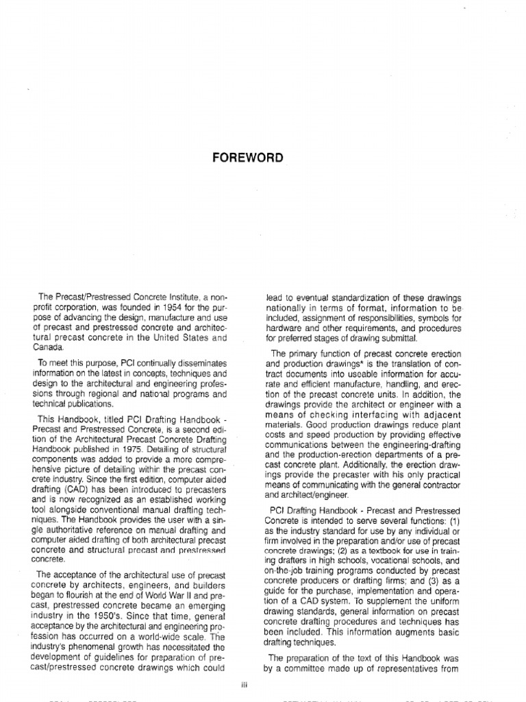 PCI Drafting Handbook 2nd Edition MNL11990 PDF PDF