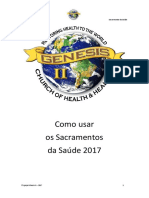 Igreja Gênesis II Da Saúde e Cura Como Usar MMS-1 PDF