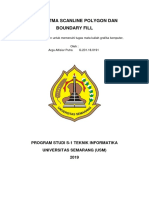 Scanline Polygon & Boundary Fill Arga