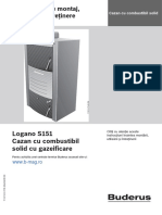 Montaj Utilizare Service Buderus Logano S 151 PDF