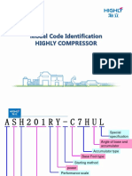 Highly Compressor Model Code Identification