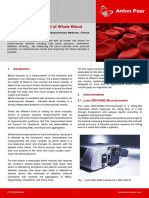  Viscosity Measurement of Whole Blood