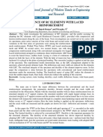 Performance of RC Elements With Laced Reinforcement