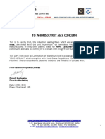 Food Grade Certificate (2019) PDF