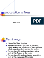 Introduction To Trees: Maria Sabir
