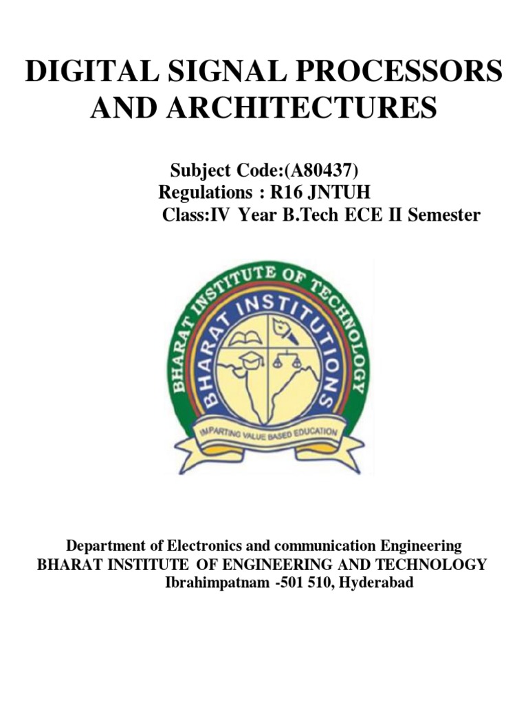 IVIIDSPAElectiveIII MCQ PDF Download Free PDF Digital Signal