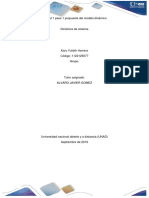 Unidad 1 Paso 1 Propuesta Del Modelo Dinámico