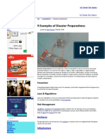 9 Examples of Disaster Preparedness - Simplicable PDF