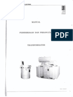 Manual Book Perawatan Trafo Sintra PDF