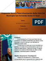 Arquitectura y Urbanismo Proyecto