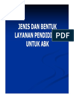 Jenis Dan Bentuk Layanan Pend Abk (Compatibility Mode)