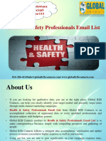 Health & Safety Professionals Email List.ppt