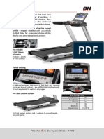BH G6820A Treadmill PDF