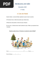Problema do mês - dezembro - 3.º Ciclo