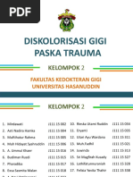 PPT - Modul 5 - Diskolorisasi Gigi Paska Trauma - Blok Penyakit Pulpa & Jr. Periapikal_Full