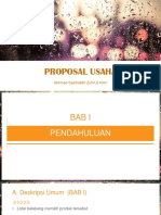 Langkah-Langkah Menyusun Proposal Usaha