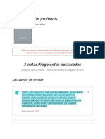 Notas de " de Profundis " PDF
