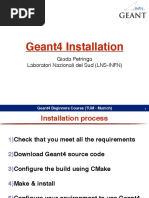 Day1 Geant4 Installation