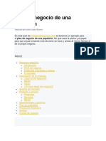 Plan de Negocio de Una Papelería