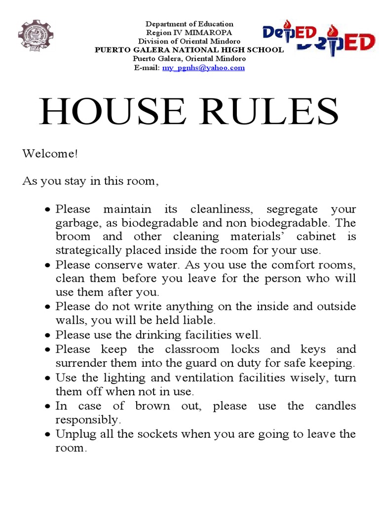 House Rules | PDF
