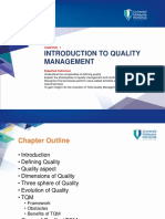 CH 1 - Introduction To Quality Management - OCW