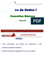 BD01 - Conceitos Básicos de Banco de Dados - Parte 01