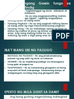 Mga Kailangang Gawin Tungo Sa Mabikas Na Tindig TLE 4