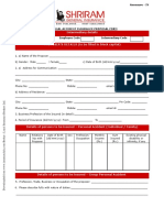 Shriram Personal Accident Insurance Proposal Form