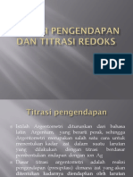 Titrasi Pengendapan