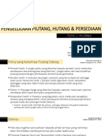 Piutang, Persediaan Dan Hutang